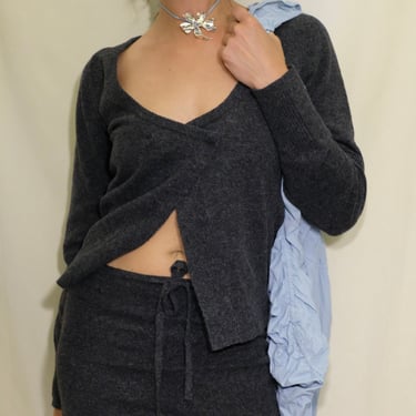 Knit Mini / Charcoal