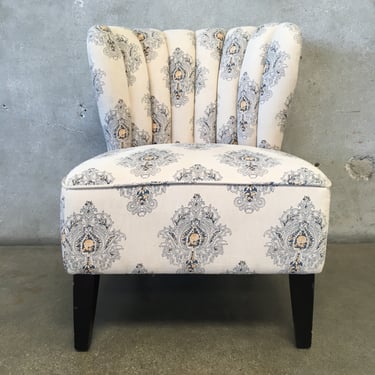 Channel Back Upholstered Side Chair