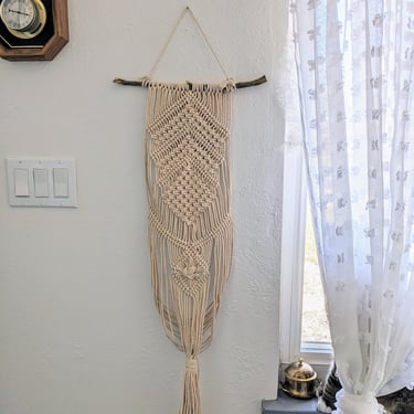 Beautiful Macrame Wall Hanger Plant Holder 