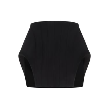 Mugler Women Mugler Viscose Mini Skirt