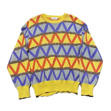 (M) Multicolor Munsingwear Sweater 071622 AZ