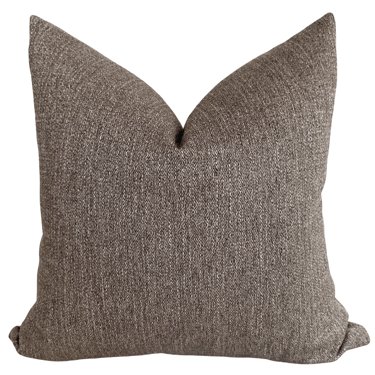 Umber Brown Pillow Cover