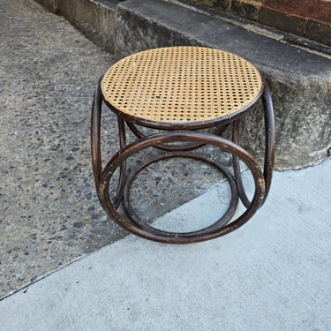 Vintage Thonet Style Foot Stool