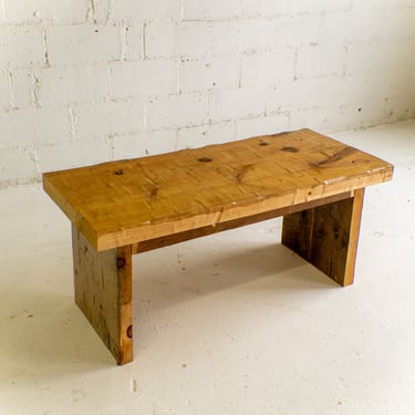 Hand Hewn Beam Coffee Table No. 1