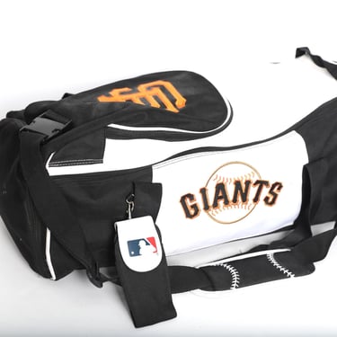 vintage 1990s San Francisco GIANTS bat baseball vintage duffel GEAR bag official MLB bag -- Free Shipping U.S.A 