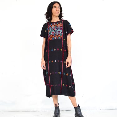 Hand Woven Mexican Huipil, Dress 