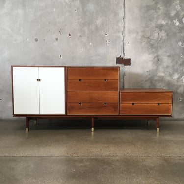 Mid Century Modular Bench And Cabinets By Gordon's Fine Furniture