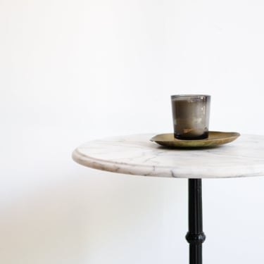 Marble Pedestal Table