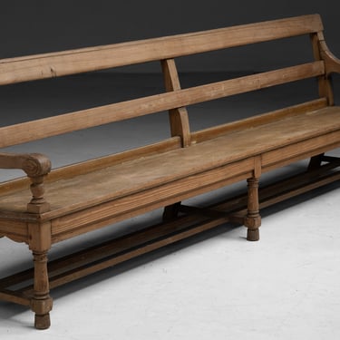 Extra Long Pine Bench