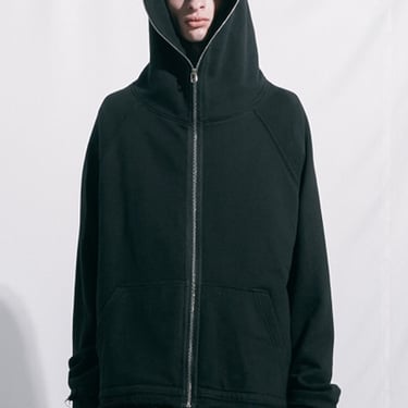 Multiple Zip-Up Hoodie