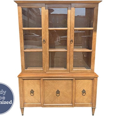 50&quot; Unfinished 5 Door Vintage Hutch #08546