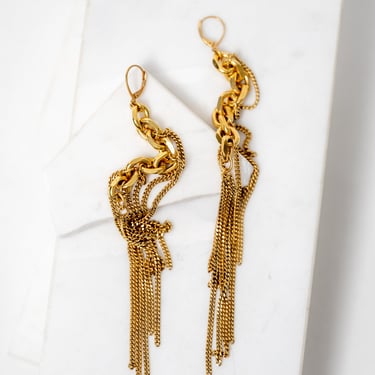 Servan Gold Plated Brass Earrings