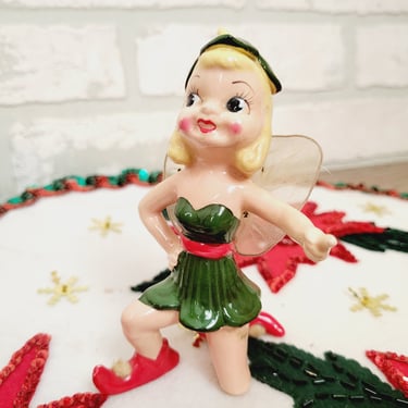 Vintage Ceramic Japan Girl Elf/Pixie 