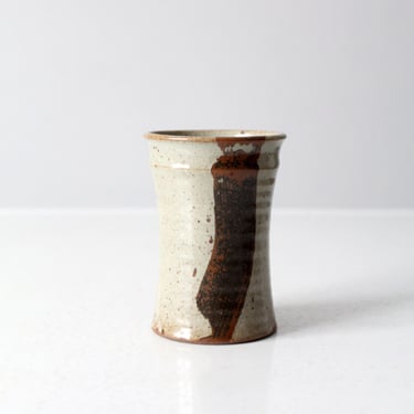vintage studio pottery vase 