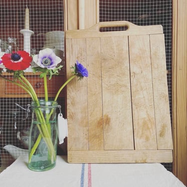 Beautiful large  vintage French chopping board, bread board 