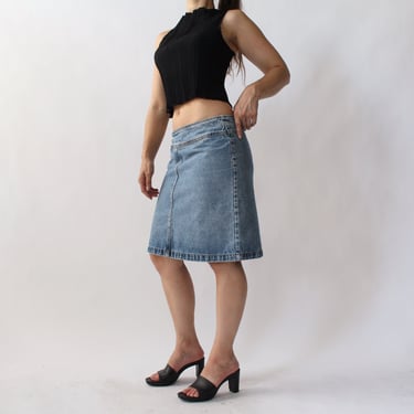 90s Calvin Klein Denim Skirt - W31