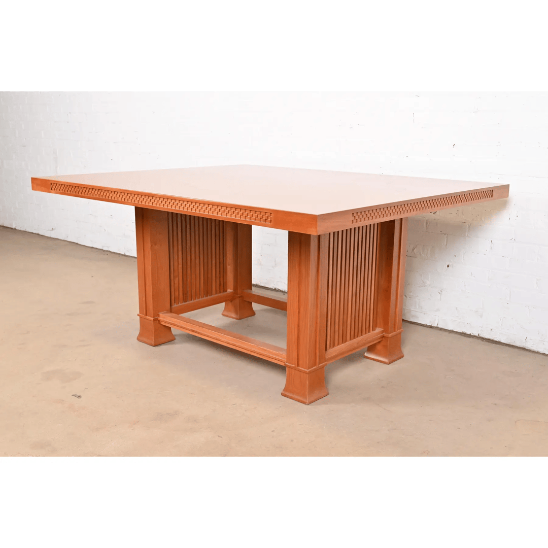 Frank Lloyd Wright for Cassina Arts & Crafts Husser House Cherry ...