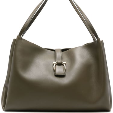 Ferragamo Women Medium Leather Tote Bag