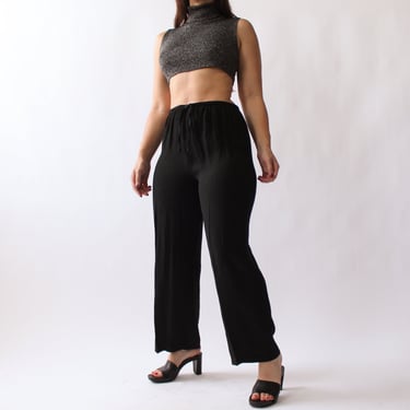 90s Gauzy Silk Pants - W26+