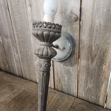 Vintage Torch style Sconce 5.5" x 19"