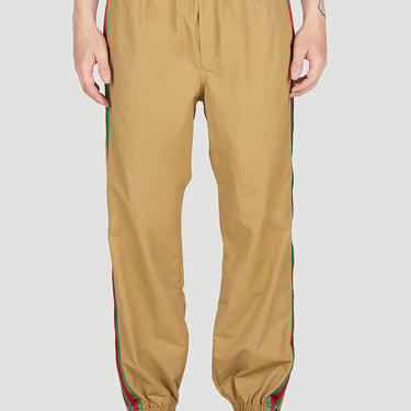 Gucci Men Web Stripe Track Pants