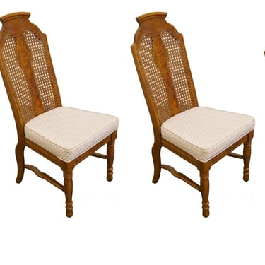 Set Of 4 Henry Link / Dixie Contemporary Style Cane Back Dining Side Chair 351-882 