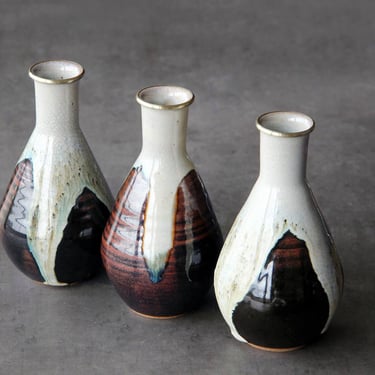 Vintage Sake Bottle | Tokkuri | Japanese Pottery 