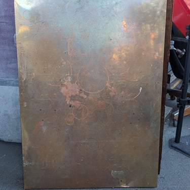 Copper Clad Plywood Table Top 1 x 30.25 x 42.25
