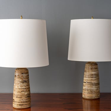 Pair of Anne Appleton Clarke Ceramic Table Lamps