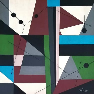 Charles Green Shaw American Abstract Painting