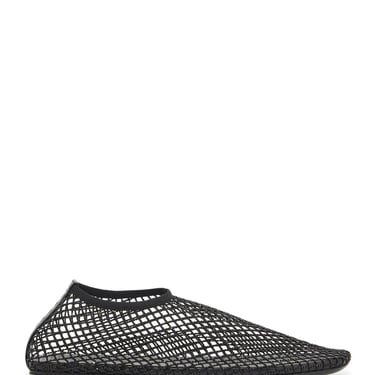 Christopher Esber Mesh Ballerina Flats With Micro Crystals Women