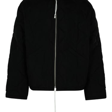 Acne Studios Black Nylon Jacket Man