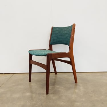 Vintage Danish Mid Century Modern Erik Buch Dining Chair 