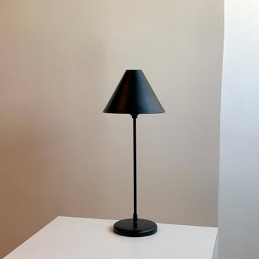 Post Modern 1980’s Leaning Simple Stem Table Lamp by Electrix of New Haven - Free Shipping - 