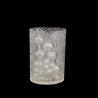 Vintage Mid Century Modern Oiva Toikka for Iittala Jellyfish Mushroom Vase Iconic Finnish Design 