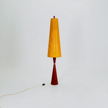 Mid century Danish teak floor lamp, 1960s 