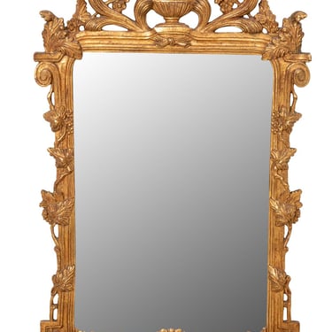 Gilt Louis XIV Style Mirror