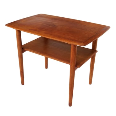 Danish Teak Side Table by Povl Dinesen 