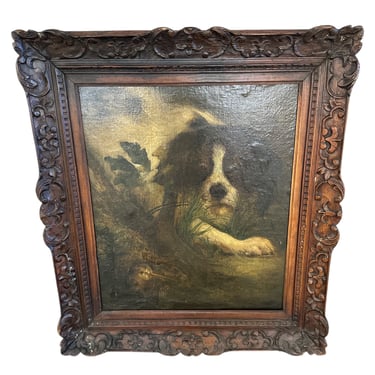 19th c French Hunt Painting