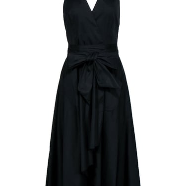 Milly - Black Backless Halter Maxi Dress Sz 10