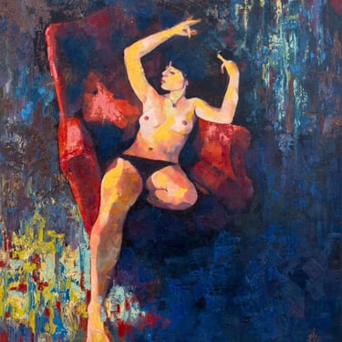 Robin Urbani &quot;Transcendence&quot; Oil on Canvas