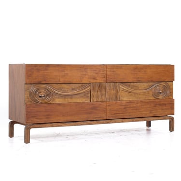 Edmond Spence Mid Century Swedish 6 Drawer Dresser - mcm 