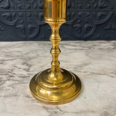 4.75 Brass Candle Holder