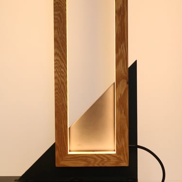 GEO SQ Modern Floor Lamp, Sculptural LED Lighting 