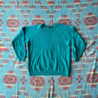 Vintage 70s Tultex Athletic Raglan Sweatshirt 