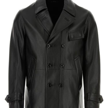 Tom Ford Man Black Leather Jacket