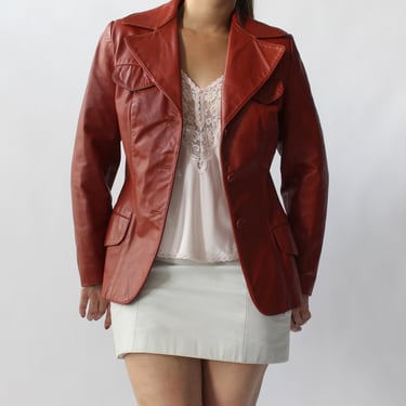 70s Sedona Leather Jacket