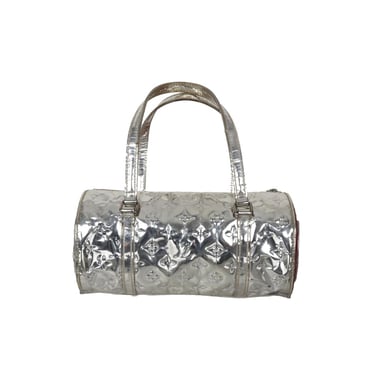 Louis Vuitton Silver Monogram Miroir Papillon Bag
