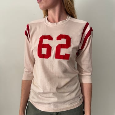 50s/60s 62 Football Jersey tee