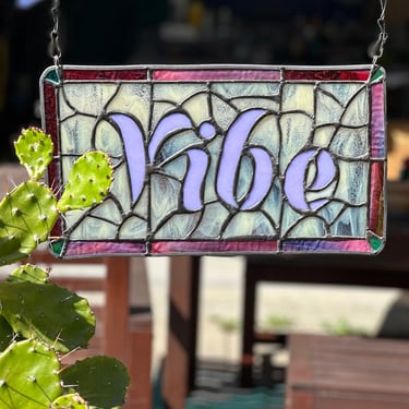 Vibe Stained Glass Panel 